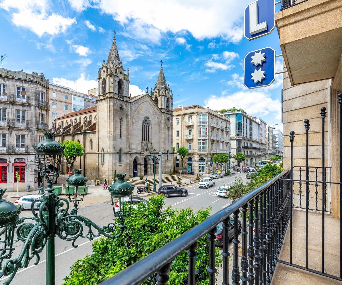 Hotel Atlantico Vigo Exterior foto
